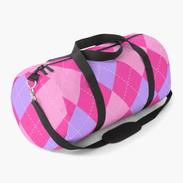 Item preview, Bright pink argyle pattern designed and sold by GorillaImmortal.