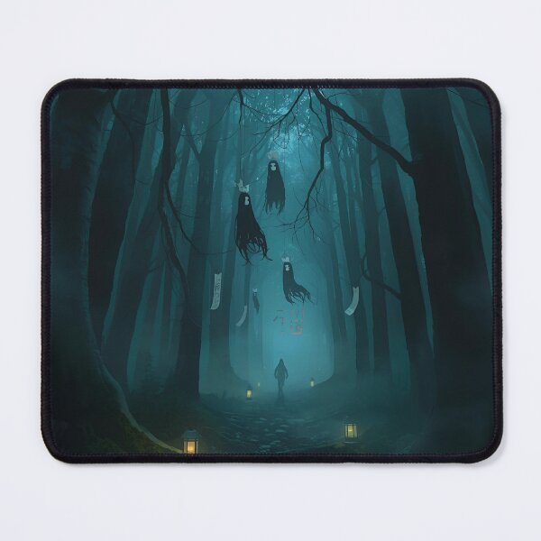 Item preview, The Silent Forest – Haunted Aokigahara designed and sold by kabucino.