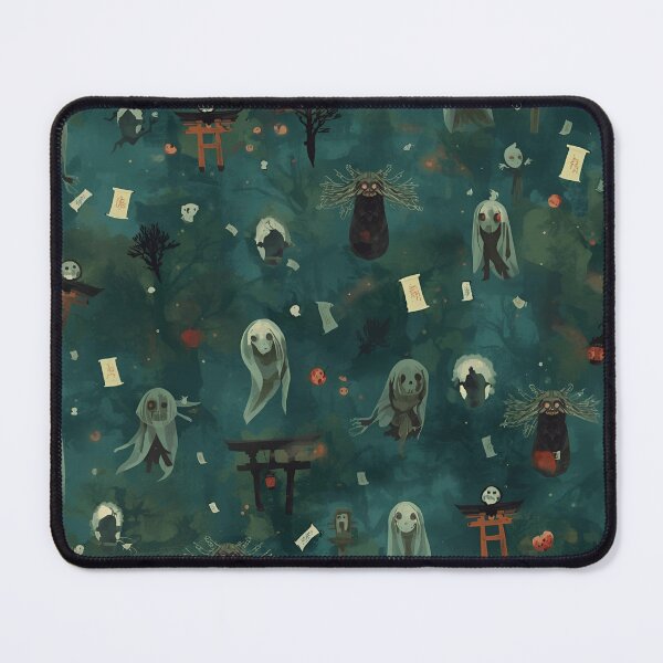 Item preview, Whispers of Aokigahara – Haunted Forest Pattern designed and sold by kabucino.