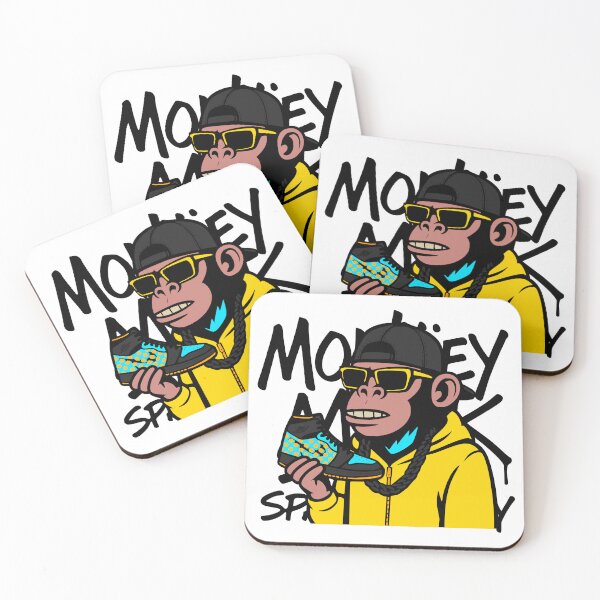 Item preview, MONKEY MARK – Rapper Ape Sneaker Style designed and sold by DixTartare.