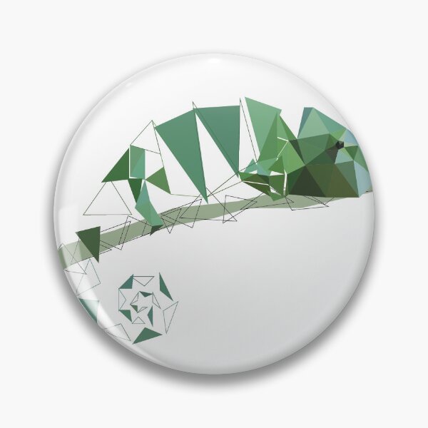 Item preview, Chameleon – Lowpoly Reptile Art designed and sold by PietroPiva.