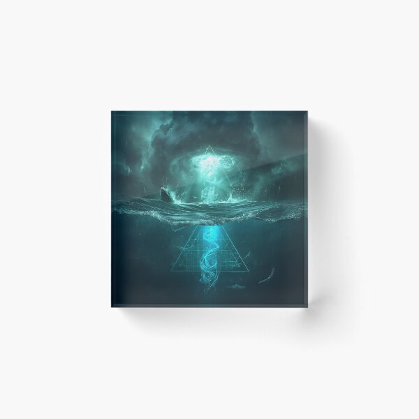 Item preview, The Vanishing Sea – Bermuda Triangle Myth designed and sold by kabucino.