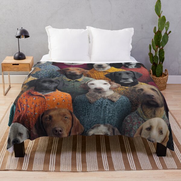 Item preview, Evolved Dog Crowd in Clothes designed and sold by Wall Hues.