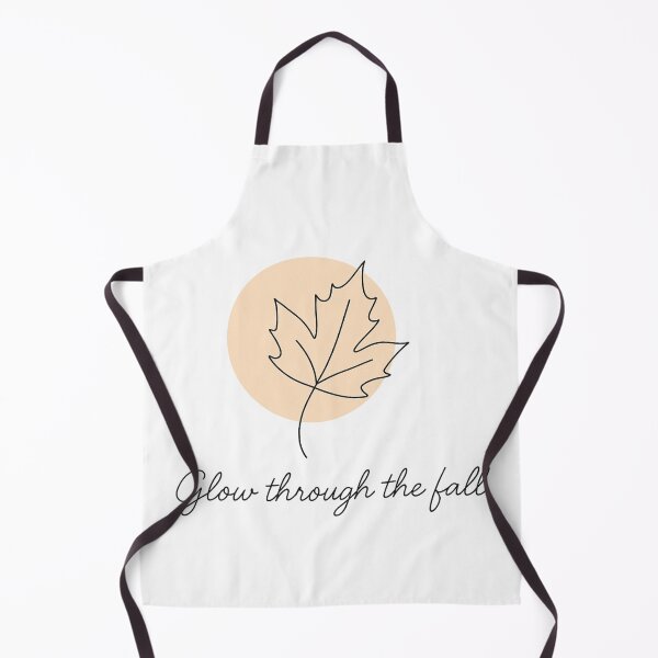 Item preview, Glow Through the Fall – Minimalist One Line Autumn Leaf Design designed and sold by CanvasFox.