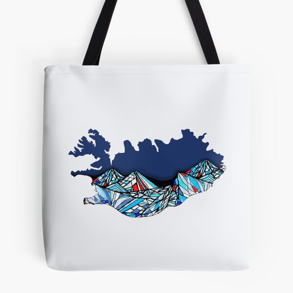 Item preview, Iceland map designed and sold by ZjalDesign.