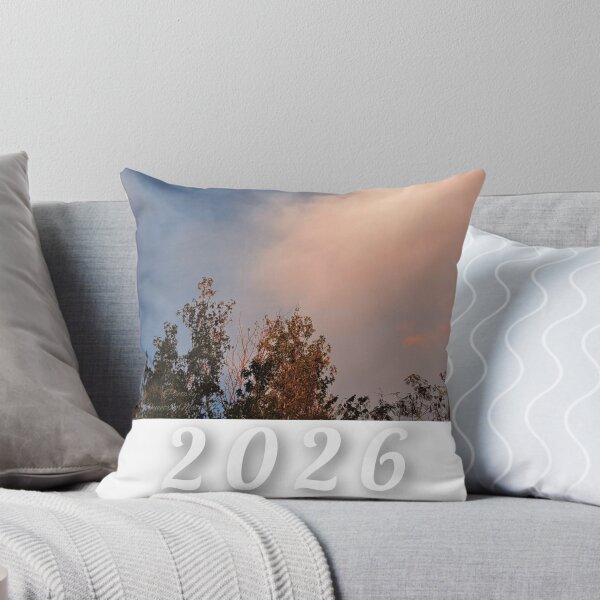 Item preview, 2026 Calendar With Pink Clouds  designed and sold by Demetria Matthews.