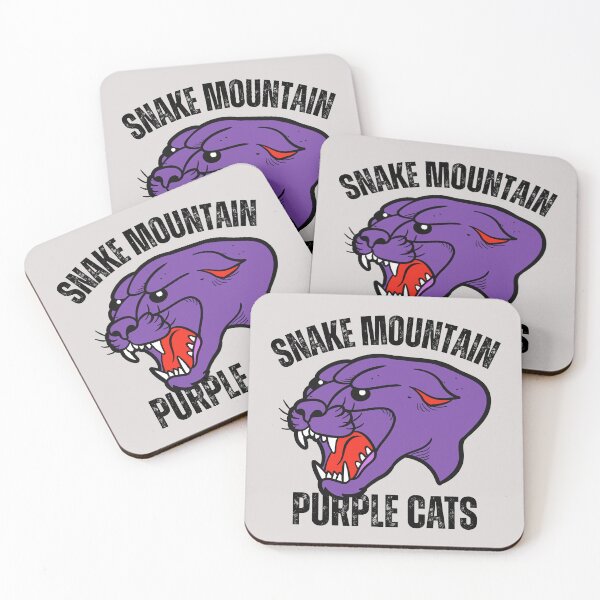 Item preview, Snake Mountain Purple Cats designed and sold by AMERICANCHEEZ.