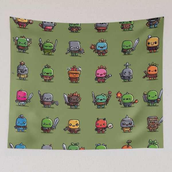 Item preview, Cute 2D Pixel Game Character Sprites designed and sold by Wall Hues.