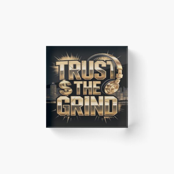 Item preview, Trust the Grind – Stay Focused Design designed and sold by YASNOS.