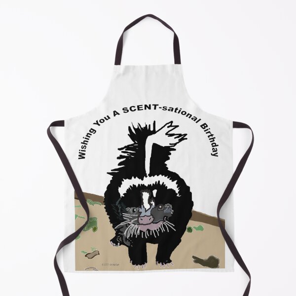 Item preview, A Skunk Wishes Someone a SCENTsational Birthday designed and sold by kristalcurt.