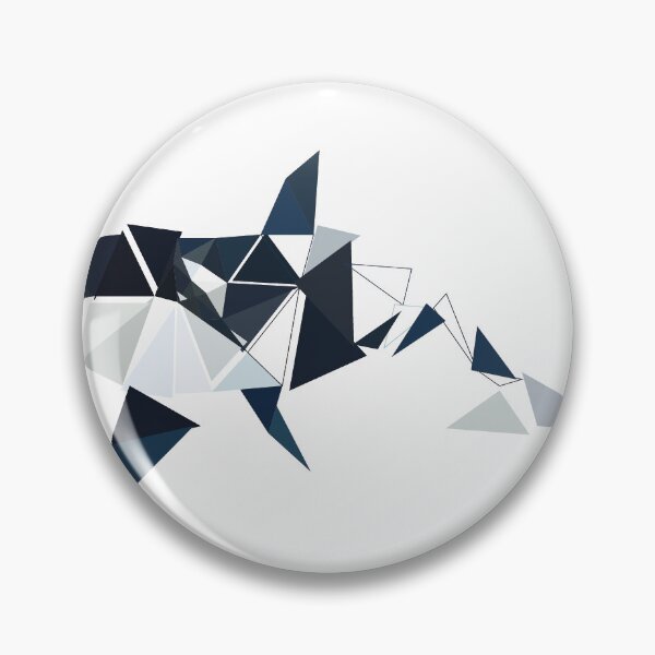 Item preview, Lowpoly Orca – Geometric Ocean Art designed and sold by PietroPiva.