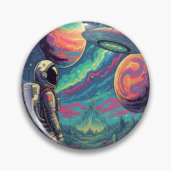 Item preview, Retro Space Astonaut designed and sold by CyberdogStudios.