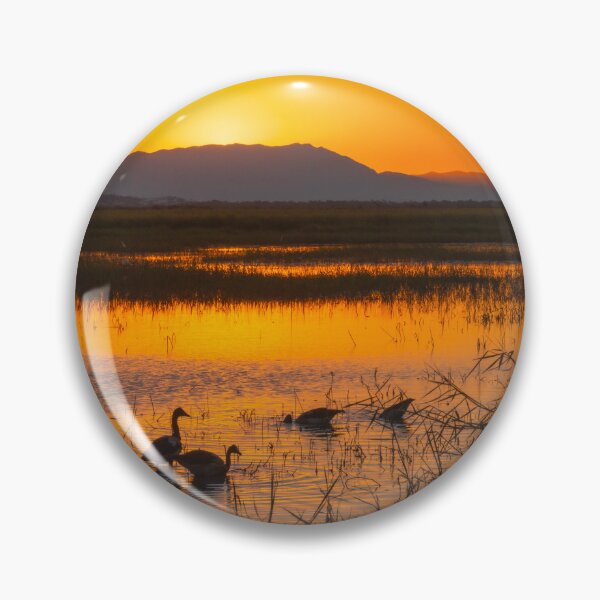 Item preview, Sunset At The Wetlands designed and sold by AMBPIXELS.
