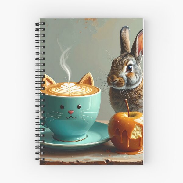 Item preview, Bunny Kitty Coffee designed and sold by bloomingvine.