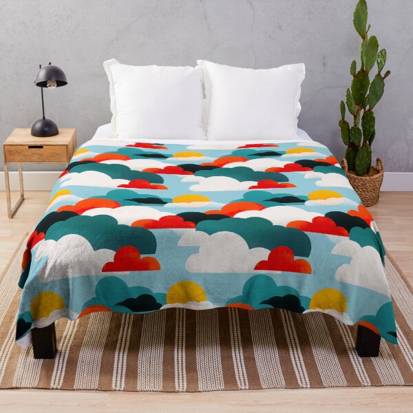 Item preview, Bold Abstract Sky Cloud Pattern designed and sold by Wall Hues.