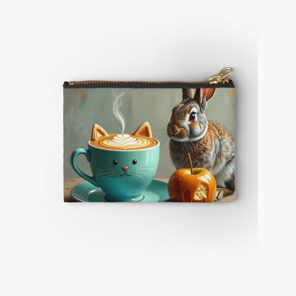 Item preview, Bunny Kitty Coffee designed and sold by bloomingvine.