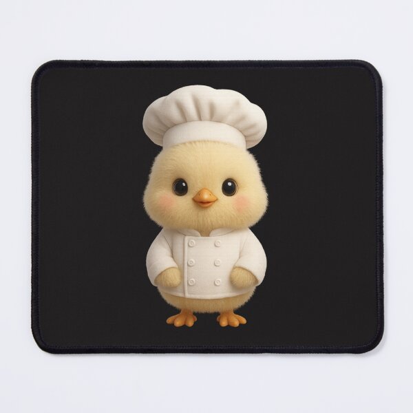 Item preview, Cute Fluffy Chef Chick | Kawaii Animal Art designed and sold by Moons Studio.