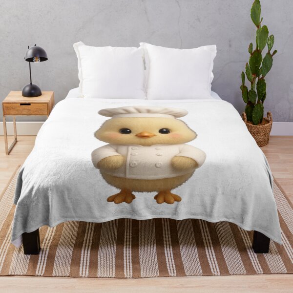 Item preview, Cute Fluffy Chef Chick | Kawaii Animal Art designed and sold by Moons Studio.