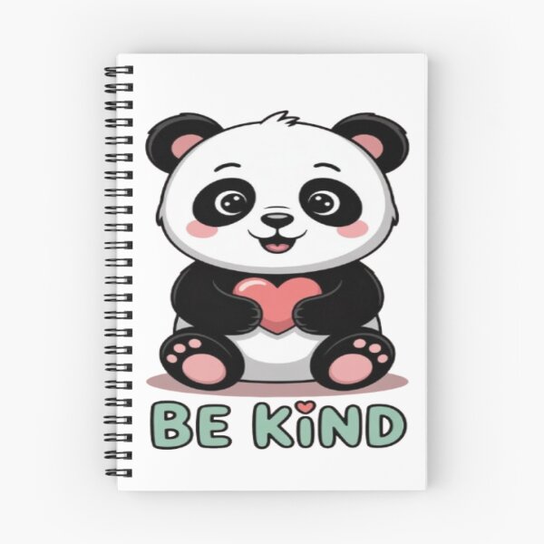 Artikelvorschau, Sei nett – Panda-Illustration entworfen und verkauft von YASNOS.