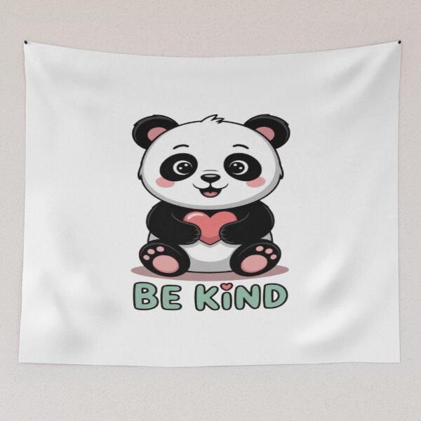 Item preview, Be Kind – Panda Illustration designed and sold by YASNOS.