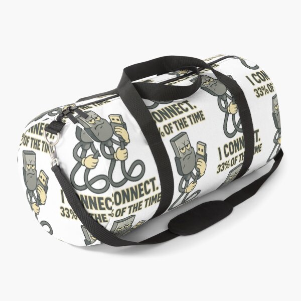 Item preview, 33 Percent of the Time I Connect Funny USB Design designed and sold by TeeTimeTreasure.