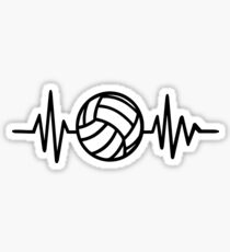 Volleyball frequency Sticker