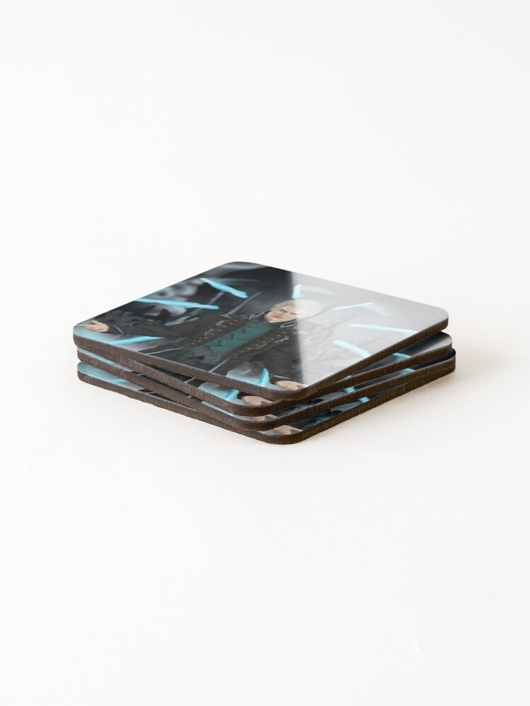 Thumbnail 4 of 5, Coasters (Set of 4), Posturing designed and sold by MoonRushers.