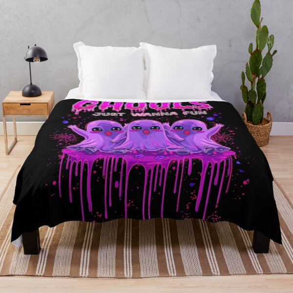 Item preview, Ghouls Just Wanna Have Fun – Cute Neon Ghosts Halloween Design designed and sold by snoezelstudio.
