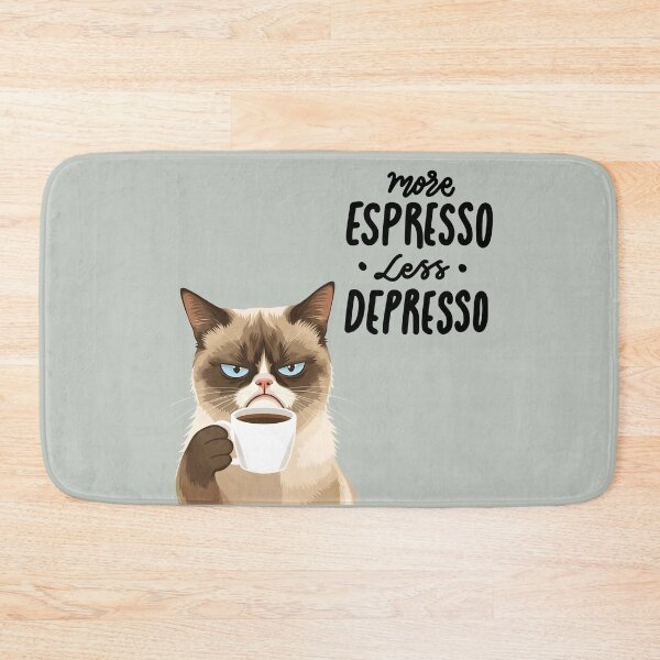 Item preview, Coffee Cat, More Espresso, less Depresso designed and sold by Artis-t-fun.