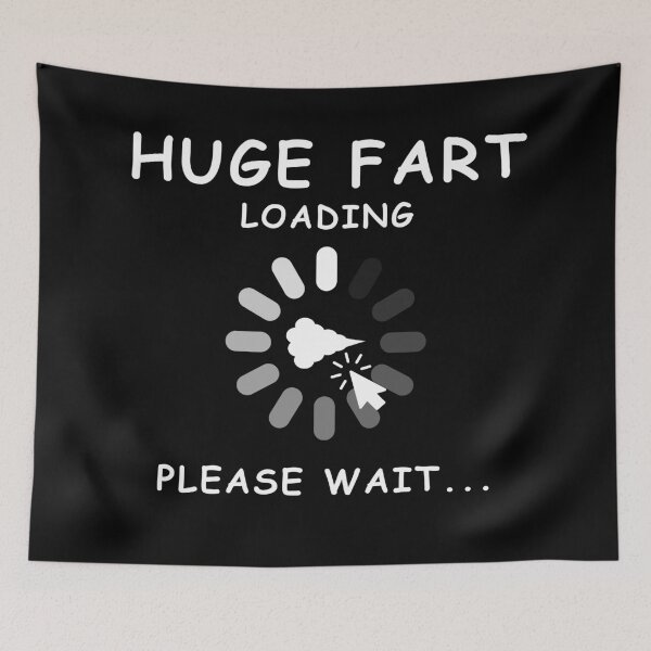 Item preview, Huge Fart Loading Funny Retirement Humor Birthday Gift designed and sold by MouDantArts.