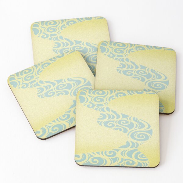 Item preview, Japanese pattern of flowing water designed and sold by GorillaImmortal.
