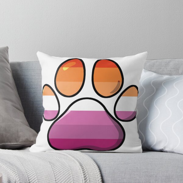 Item preview, pride - lesbian pawprint designed and sold by Official Legacy and Dameni Fan Art.