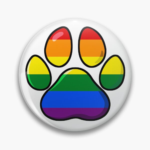 Item preview, pride - pawprint  designed and sold by Official Legacy and Dameni Fan Art.