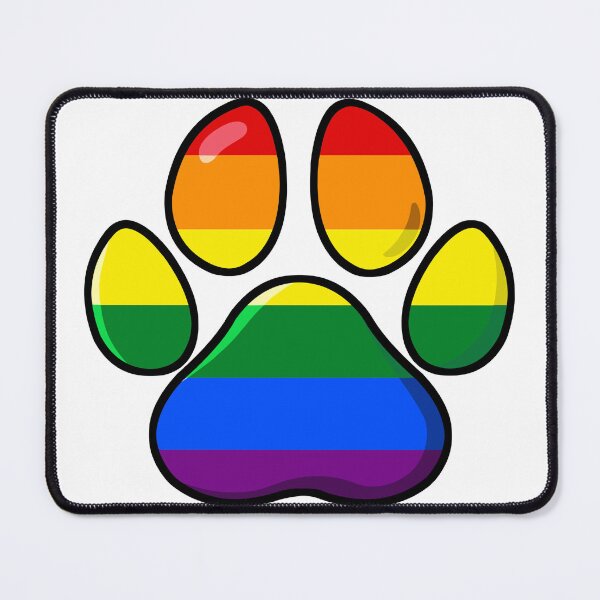 Item preview, pride - pawprint designed and sold by Official Legacy and Dameni Fan Art.