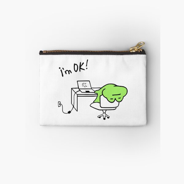Item preview, i'm OK! - Cute Frog designed and sold by oops-I-drew-again.