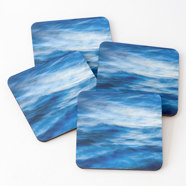 Item preview, Ocean Blue Abstract designed and sold by AMBPIXELS.