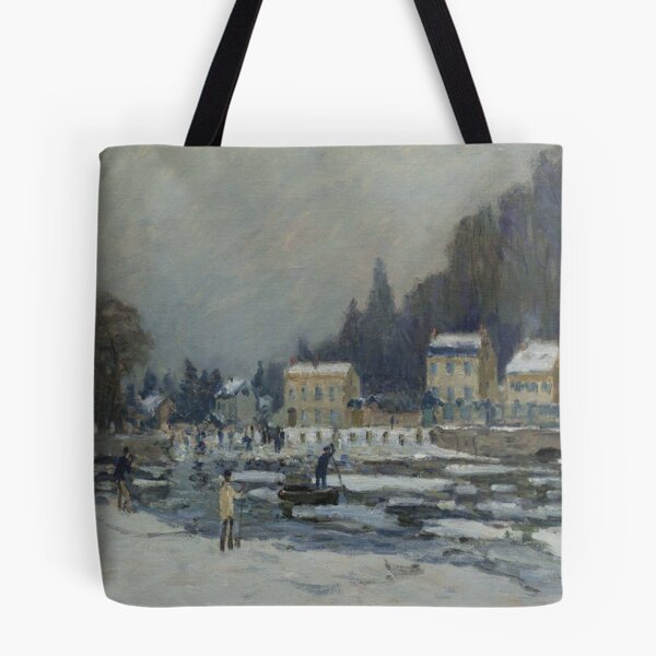Item preview, The Blocked Seine at Port Marly designed and sold by tomorrowsart.