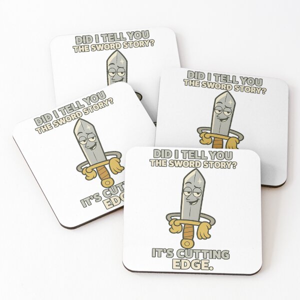 Item preview, Did I Tell You the Sword Story It’s Cutting Edge designed and sold by TeeTimeTreasure.