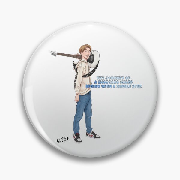Item preview, The Journey Guitar Player Motivation Quote designed and sold by Chengfresh.