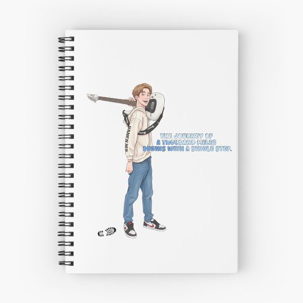 Item preview, The Journey Guitar Player Motivation Quote designed and sold by Chengfresh.