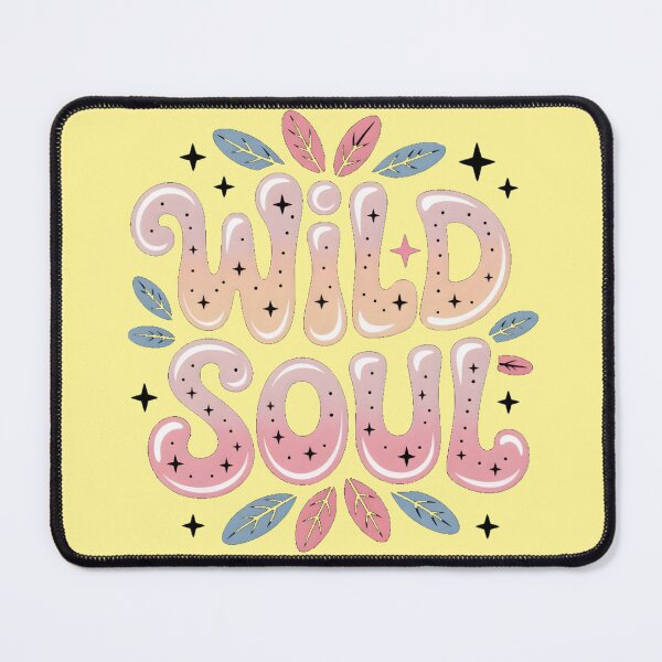 Item preview, Wild Soul Floral Retro Typography Design designed and sold by Teenidesign .