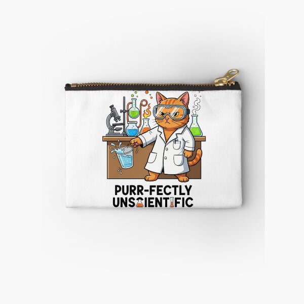 Item preview, Funny Scientist Cat Gravity Experiment Meme designed and sold by GizmoDesign.
