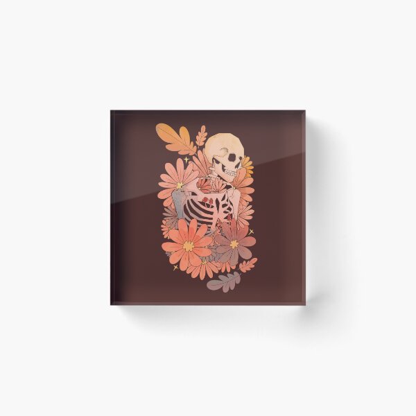 Item preview, Autumnal skeleton  designed and sold by Swadeillustrations.