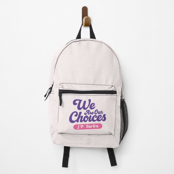 Item preview, We Are Our Choices – J.P. Sartre Quote Design designed and sold by DAFIN.