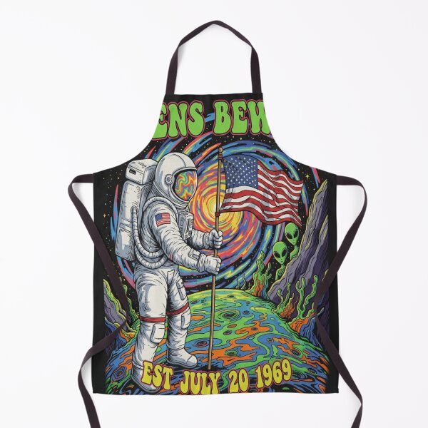 Item preview, Retro Aliens Astronaut designed and sold by CyberdogStudios.