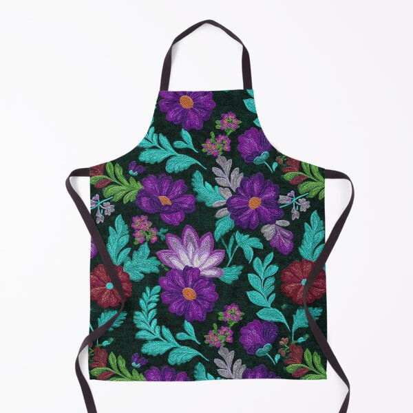 Item preview, Edgy Graceful Embroidered Flower For Floral Theme designed and sold by RoyalStarsPatts.