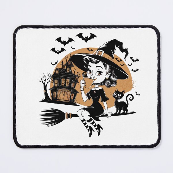 Item preview, Witchy Brew - Camiseta de bruja de café de Halloween designed and sold by WeranovDesign.