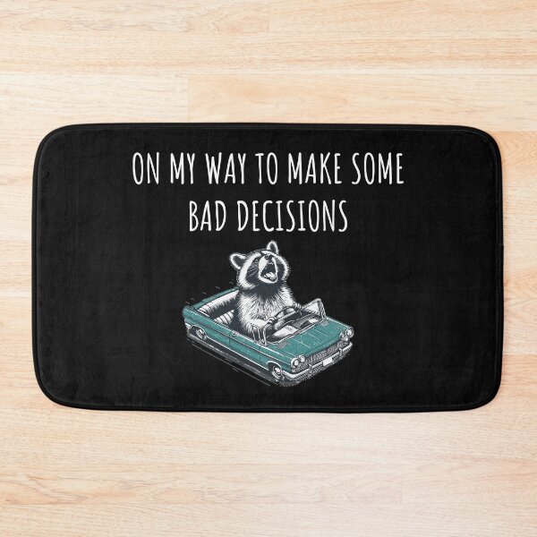 Item preview, Funny Raccoon Shirt Trash Panda Unhinged Mental Health Sarcastic Meme designed and sold by LessIsLoud.