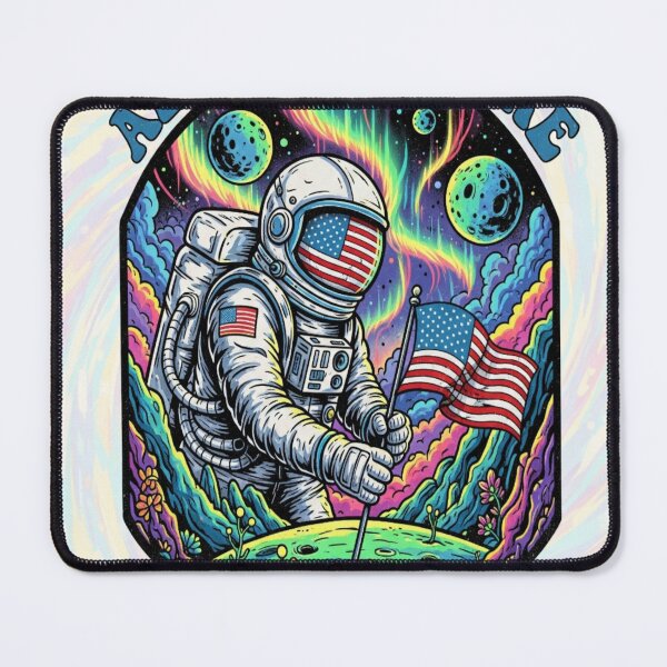 Item preview, Retro Astronaut Explorer designed and sold by CyberdogStudios.