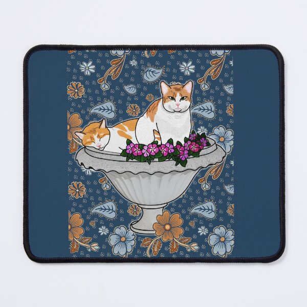 Item preview, Floral Throne: Cats in Bloom designed and sold by YourSweetJourney.